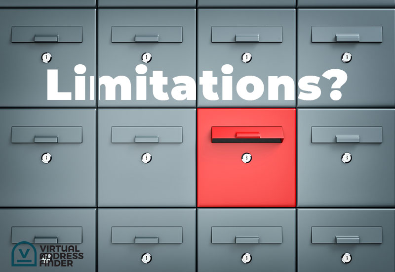 PO Box limitations