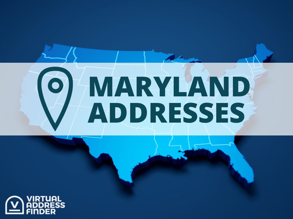 Virtual addresses in Maryland, USA