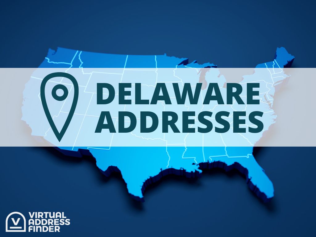 Virtual addresses in Delaware, USA