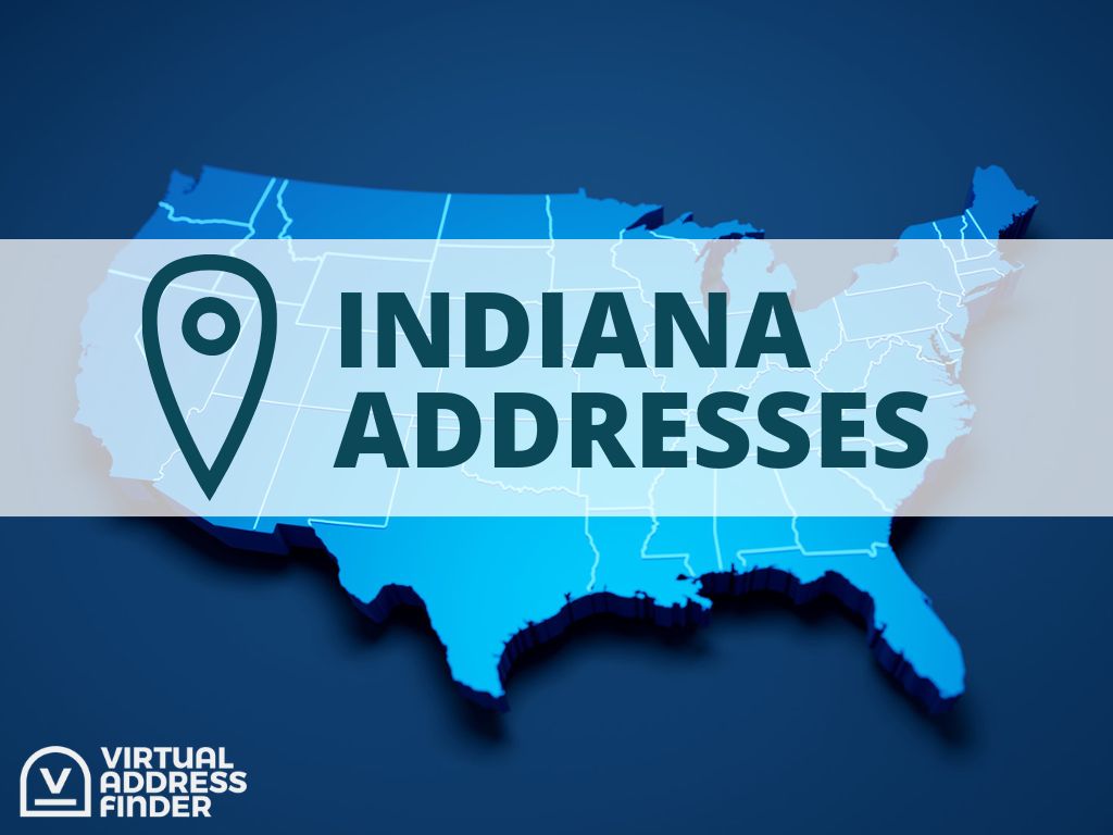 Virtual addresses in Indiana, USA