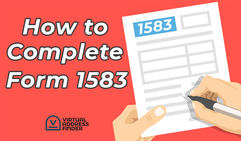 How to Complete Form 1583